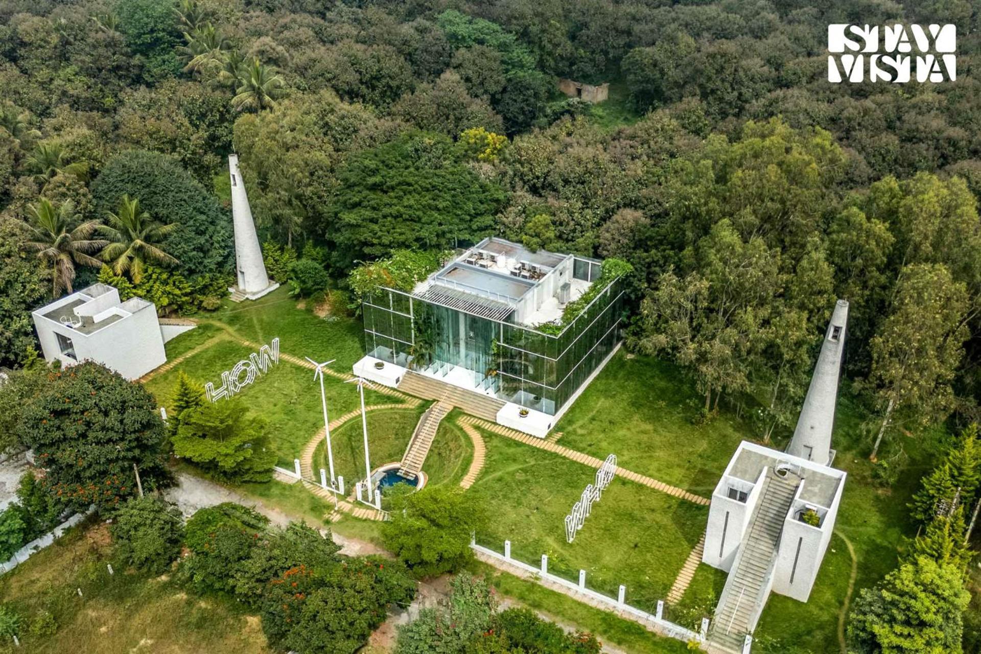 העיר בנגלור The Crystal Hall India'S Only All Glass Villa מראה חיצוני תמונה